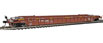 WalthersMainline 53' NSC 3-Unit Well Car - Canadian National GTW 676012