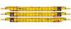 WalthersMainline 53' NSC 3-Unit Well Car - TTX Company TTX 786879 (New Logo)