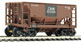 WalthersMainline 24' Minnesota Ore Car (6-Pack) - Chicago & North Western CNW 810003, 810012, 810015, 810020, 810022, 810033