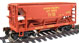 WalthersMainline 24' Minnesota Ore Car (6-Pack) - Union Pacific 8003, 8015, 8026, 8033, 8045, 8057