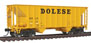 WalthersMainline 34' 100-Ton 2-Bay Hopper - Dolese Bros. DOLX 1009