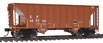 WalthersMainline 34' 100-Ton 2-Bay Hopper - Southern Pacific SP 465744