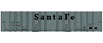 WalthersMainline 50' 2-Bay Airslide Covered Hopper - Santa Fe ATSF 310546