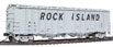 WalthersMainline 50' 2-Bay Airslide Covered Hopper - Rock Island RI 8910