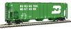 WalthersMainline 54' PS2-CD 4427 Low-Side Covered Hopper - Burlington Northern BN 439431