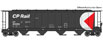 WalthersMainline 59' Cylindrical Hopper (Trough Hatches) - Canadian Pacific CP 385358