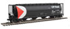 WalthersMainline 59' Cylindrical Hopper (Trough Hatches) - Canadian Pacific CP 385499