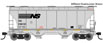 WalthersMainline 39' Trinity 3281 2-Bay Covered Hopper - Norfolk Southern NS 236032