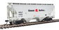 WalthersMainline 39' Trinity 3281 2-Bay Covered Hopper - NorRail Ciment Quebec Inc. NRLX 1