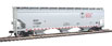 WalthersMainline 60' NSC 5150 3-Bay Covered Hopper - Canadian Pacific SOO 119264