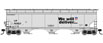 WalthersMainline 60' NSC 5150 3-Bay Covered Hopper - Union Pacific UP 90567