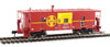 WalthersMainline International Bay Window Caboose - Santa Fe ATSF 999653