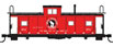 WalthersMainline International Wide-Vision Caboose - Great Northern X74