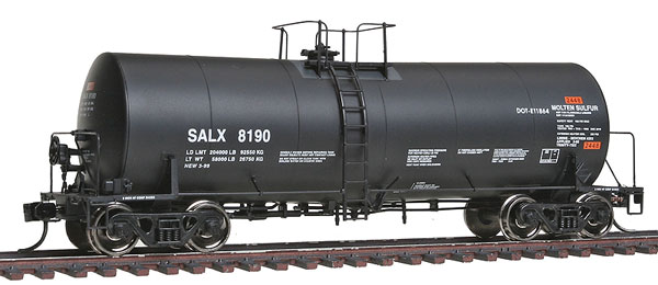 40' Trinity 14,000-Gallon Molten Sulfur Tank Car General American Marks ...