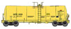 WalthersProto 40' Trinity 14,000 Gallon Molten Sulfur Tank Car - General American Marks Company GATX 8435