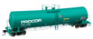 WalthersProto 54' 23,000 Gallon Funnel-Flow Tank Car - Procor PROX 75104