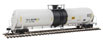 WalthersProto 55' Trinity Modified 30,145-Gallon Tank Car - Trinity Industries Leasing Company TILX #1 (White w/Black Band)