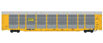 WalthersProto 89' Thrall Bi-Level Auto Carrier - CSX Rack B1561/TTX Company Flat TTGX 652139