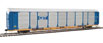 WalthersProto 89' Thrall Bi-Level Auto Carrier - Grand Trunk Western Rack, TTX Company Flatcar GTW 88131/TTGX 157937