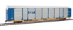 WalthersProto 89' Thrall Bi-Level Auto Carrier - Grand Trunk Western Rack, TTX Company Flatcar GTW 88130/TTGX 160139