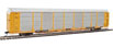 WalthersProto 89' Thrall Bi-Level Auto Carrier - Milwaukee Road Rack, TTX Company Flatcar TTGX 910250