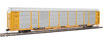 WalthersProto 89' Thrall Bi-Level Auto Carrier - Milwaukee Road Rack, TTX Company Flatcar TTGX 910260