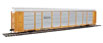 WalthersProto 89' Thrall Enclosed Tri-Level Auto Carrier - TTX Company ETTX 331231/710686