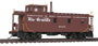 WalthersProto 30' GTW Style Wood Caboose with Offset Cupola - Denver & Rio Grande Western 01174