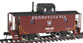 WalthersProto PRR N6B Wood Cabin Car (Caboose) w/Centered Cupola - Pennsylvania Railroad 982100