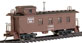 WalthersProto 30' CB&Q 4-Window Wood Caboose - Chicago, Burlington & Quincy 13922