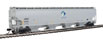 WalthersProto 67' Trinity 6351 4-Bay Covered Hopper - Archer Daniels Midland ADMX 63335