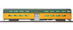 WalthersProto 85' Pullman-Standard Gallery Cab Car Ready To Run - Chicago & North Western (Lighted)