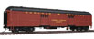 WalthersProto Pennsylvania Class B60b Baggage Car w/4-Window Doors - Norfolk & Western (maroon, black roof)