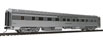 WalthersProto 'San Francisco Chief' 85' P-S Hotevilla 4-4-2 Sleeper (Plated Metal Finish, Unlighted) - Santa Fe