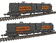 Walthers Gold Line Evans 100-Ton 55' Cushion Coil Cars 2-Pack - Indiana Harbor Belt