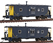 Walthers Platinum Line™ International Steel Bay Window Caboose (2 Pack) - Baltimore & Ohio