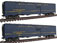 Walthers C&O-Style Express Boxcar Troop Sleeper Conversion (2 Pack) – Baltimore & Ohio 1800 and 1809