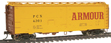 Walthers Gold Line™ General American 40' Meat Reefer – Armour PCX 4203