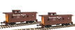 Walthers SP Class C-30-1 Wooden Caboose - Limited-Run 2-Pack - Southern Pacific 705 and 754(w/'Radio Equipped' Logo)
