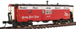 Walthers Platinum Line™ International Steel Bay Window Caboose - Nickel Plate Road 406
