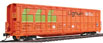 Walthers Gold Line™ 56' Thrall All-Door Boxcar – Lignum LUNX 80012 (Orange Scheme)