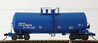 Walthers Gold Line 16,000 Gallon Funnel-Flow Tank Car - UTLX (Blue) UTLX 76976