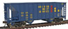 Walthers Gold Line™ Greenville 100-Ton 2-Bay Hopper - Golden West GVSR 629625