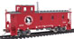 Walthers Platinum Line 30' Wood Caboose (3 Window-Offset Cupola) Great Northern #X312