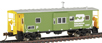 Walthers Platinum Line™ International Steel Bay Window Caboose - Burlington Northern 11997