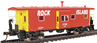 Walthers Platinum Line™ International Steel Bay Window Caboose - Rock Island 17186