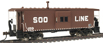 Walthers Platinum Line™ International Steel Bay Window Caboose - Soo Line 159