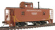 Walthers Platinum Line™ Pennsylvania N6B Wood Cabin Car (Small Name No Keystone)#980105