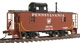 Walthers Platinum Line™ Pennsylvania N6B Wood Cabin Car (Large Name Above)