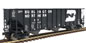 Walthers Gold Line Bethlehem 4000 Cu. Ft. 3-Bay 100 Ton Coal Hopper (6-Pack) Burlington Northern #2